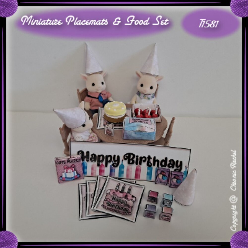 Large Birthday Set - Yellow